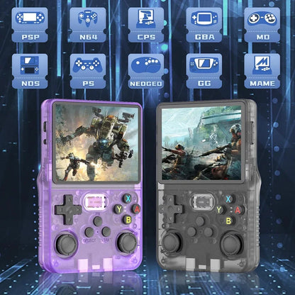 Classic Retro Game Console with ARKOS System